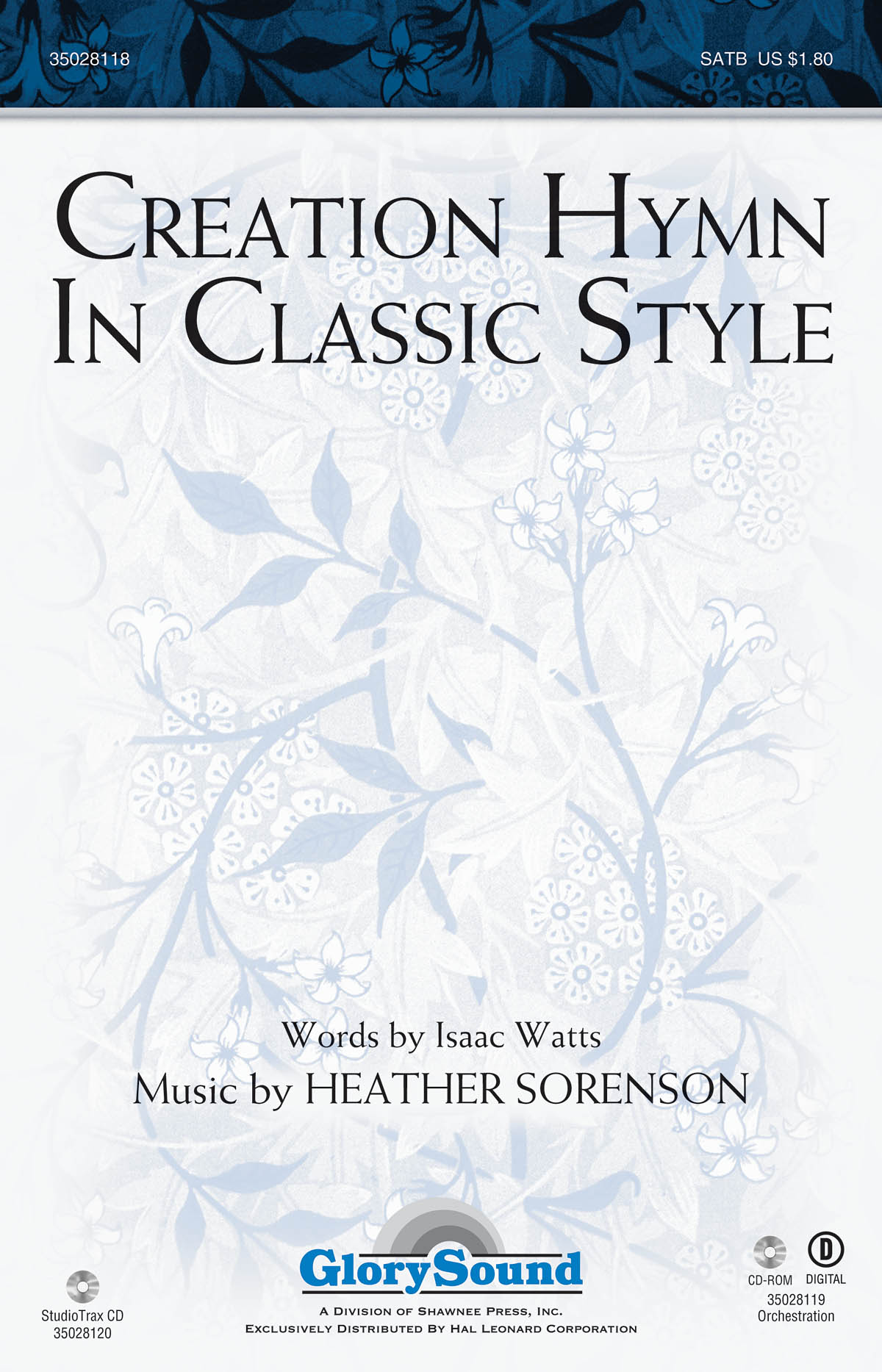 Creation Hymn In Classic Style (SATB)