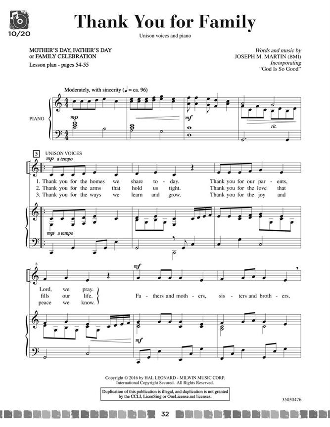Sing and Celebrate 5! Sacred Songs for Young Voice