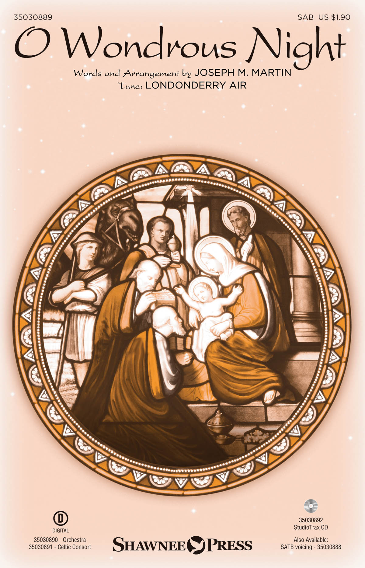Joseph M. Martin: O Wondrous Night (SAB)