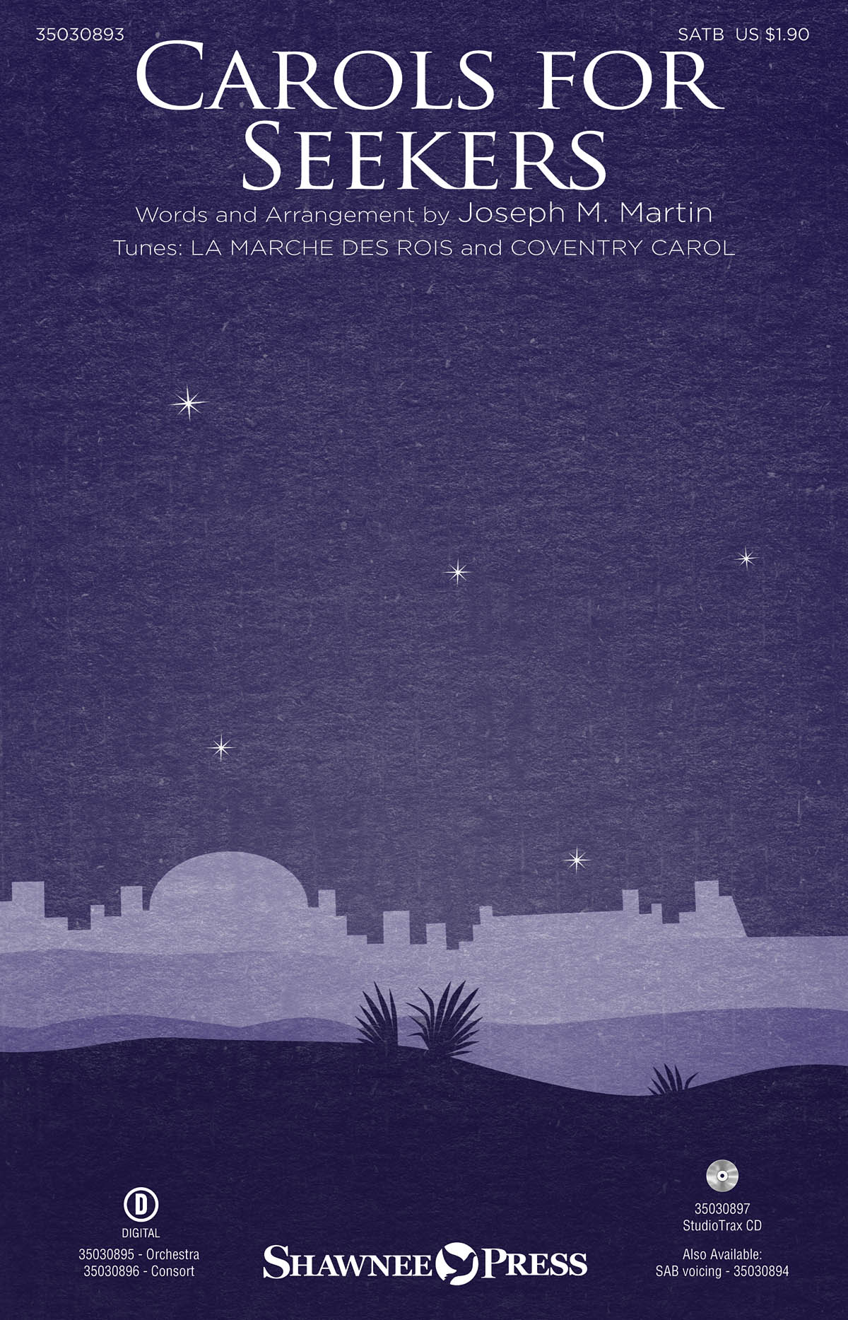 Joseph M. Martin: Carols for Seekers (SATB)