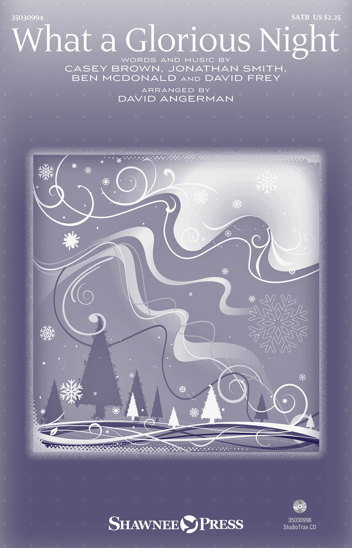 Casey Brown: What a Glorious Night (SATB)