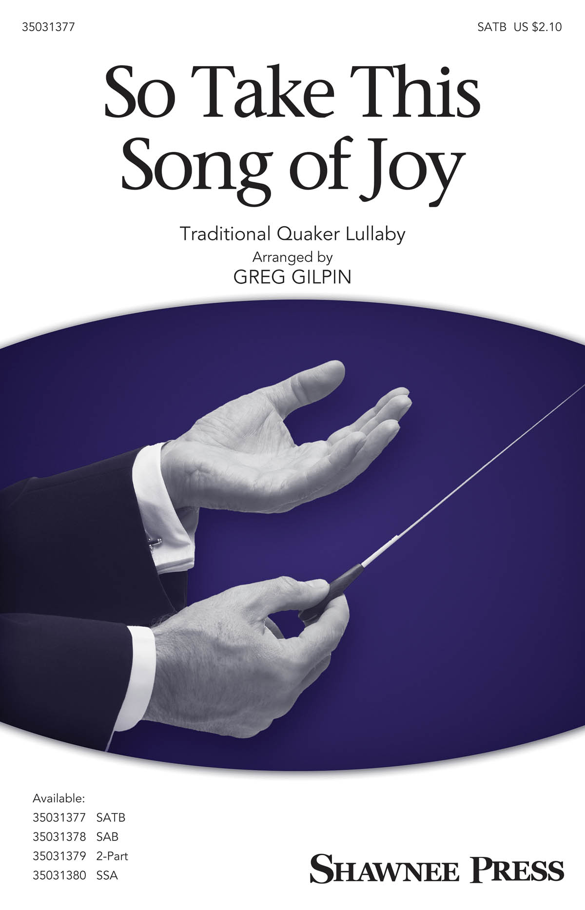 So Take This Song of Joy