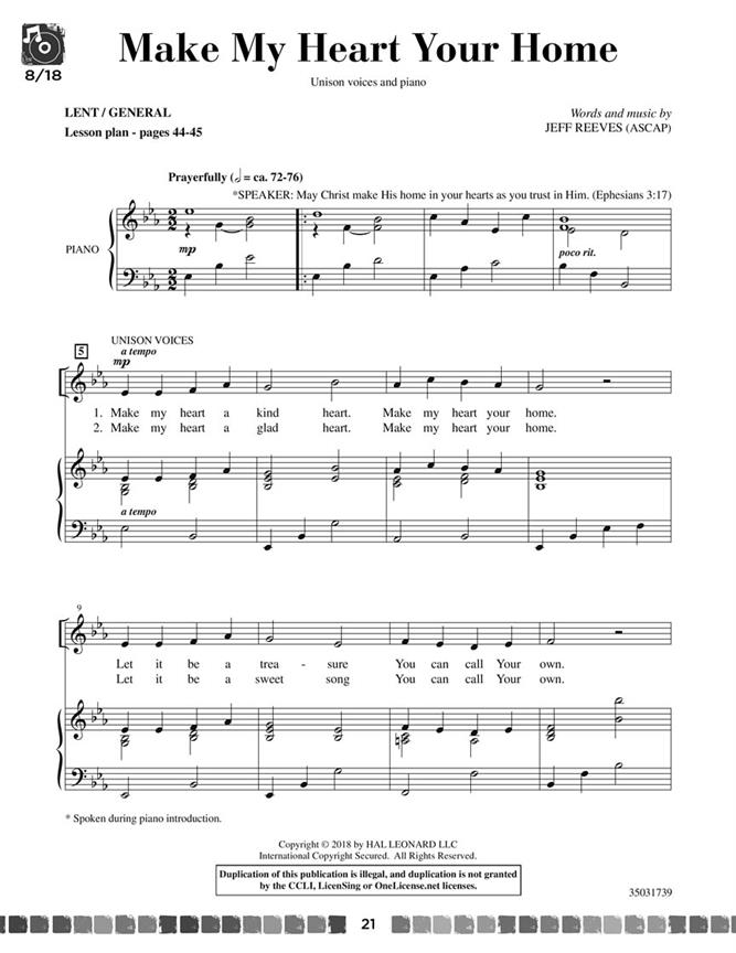 Sing and Celebrate 7! Sacred Songs for Young Voice