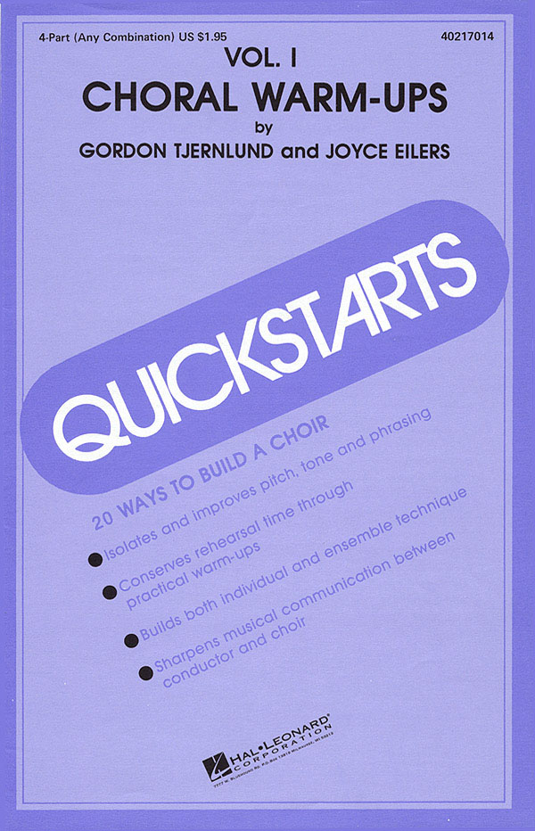 Quickstarts Choral Warm-Ups Vol. I