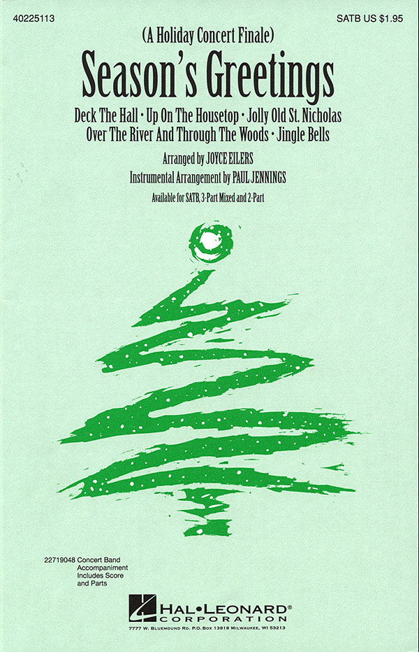 Season's Greetings Medley (SATB)