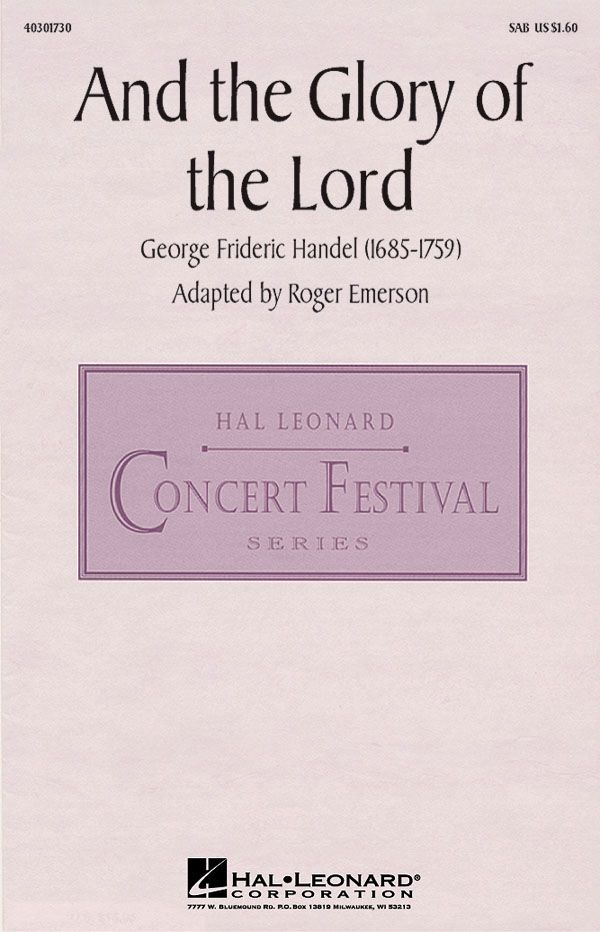And the Glory of the Lord(from Messiah)