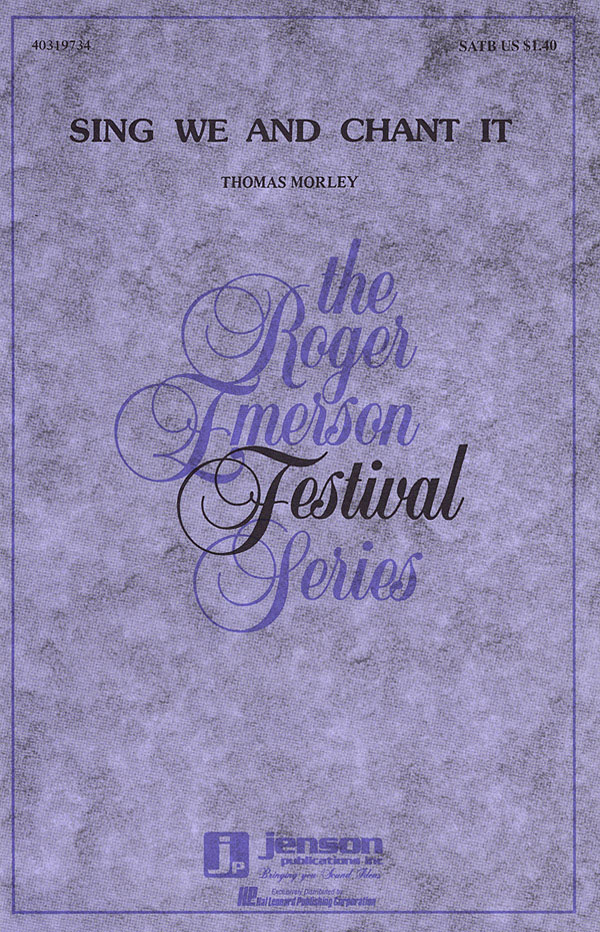 Sing We and Chant It