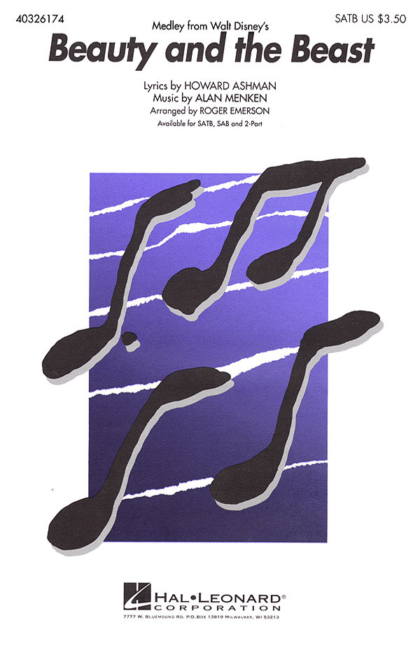 Alan Mensen: Beauty and the Beast Medley (SATB)