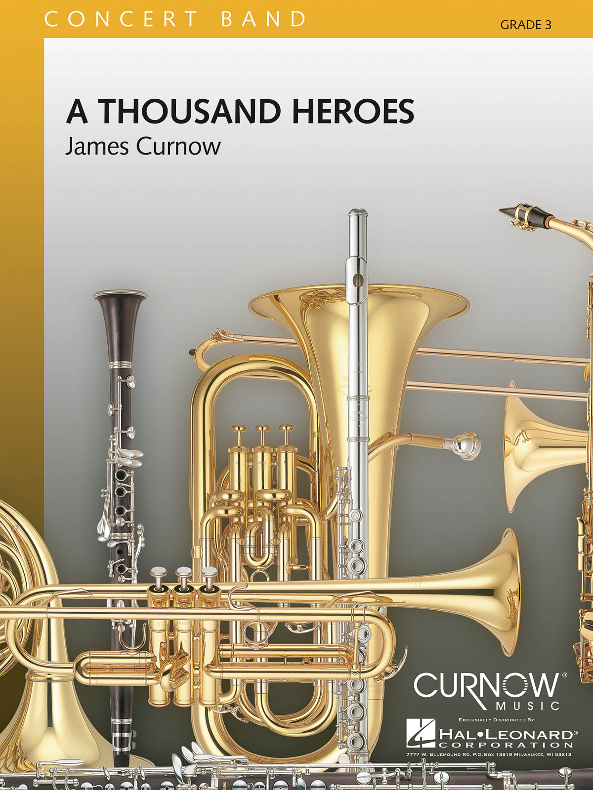 Hal Leonard  Curnow: A Thousand Heroes (Harmonie)