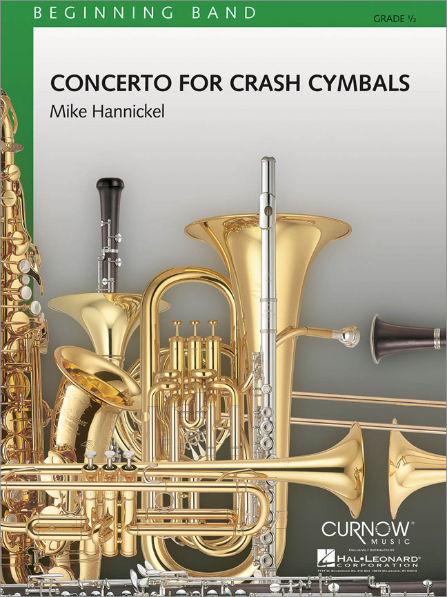 Mike Hannickel: Concerto For Crash Cymbals (Partituur)
