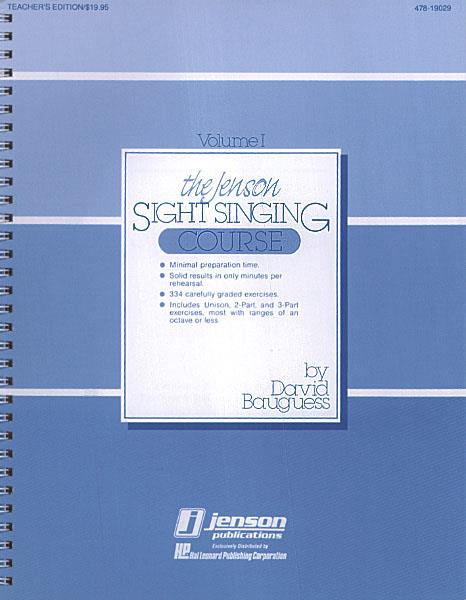 The Jenson Sight Singing Course Vol. I