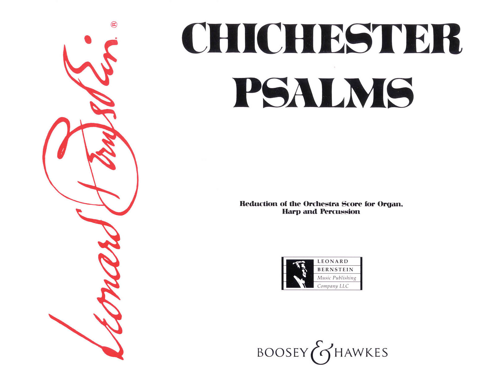 Chichester Psalms Orchestral