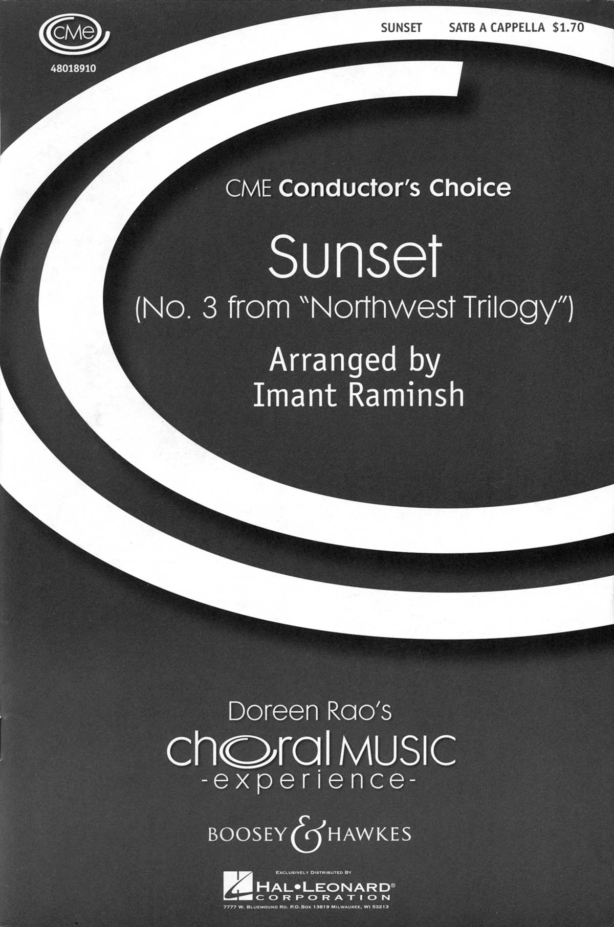 Sunset(No. 3 from Northwest Trilogy CME Conductor's Choice)