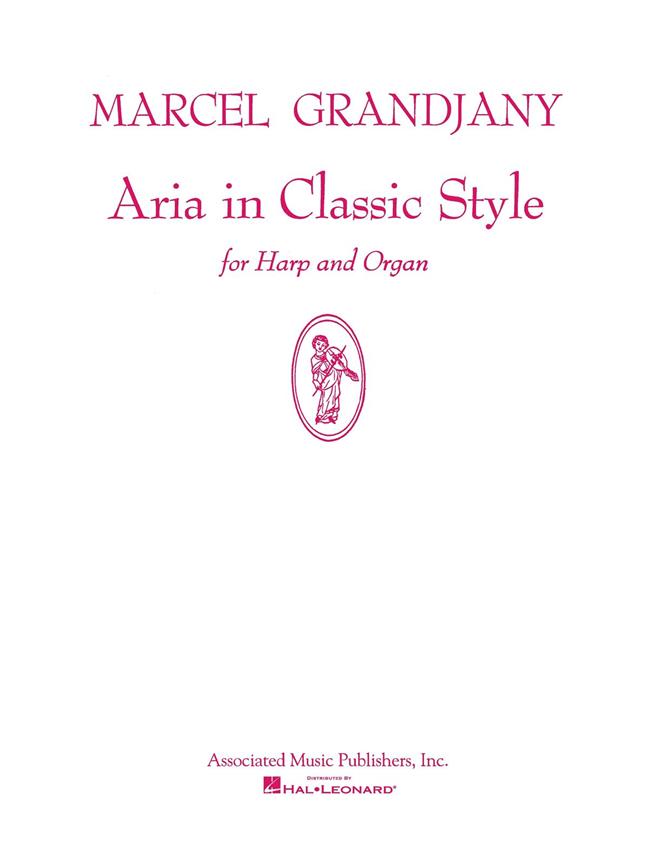 Marcel Grandjany: Aria in Classic Style