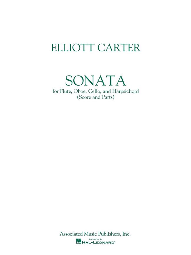 Elliott Carter: Sonata