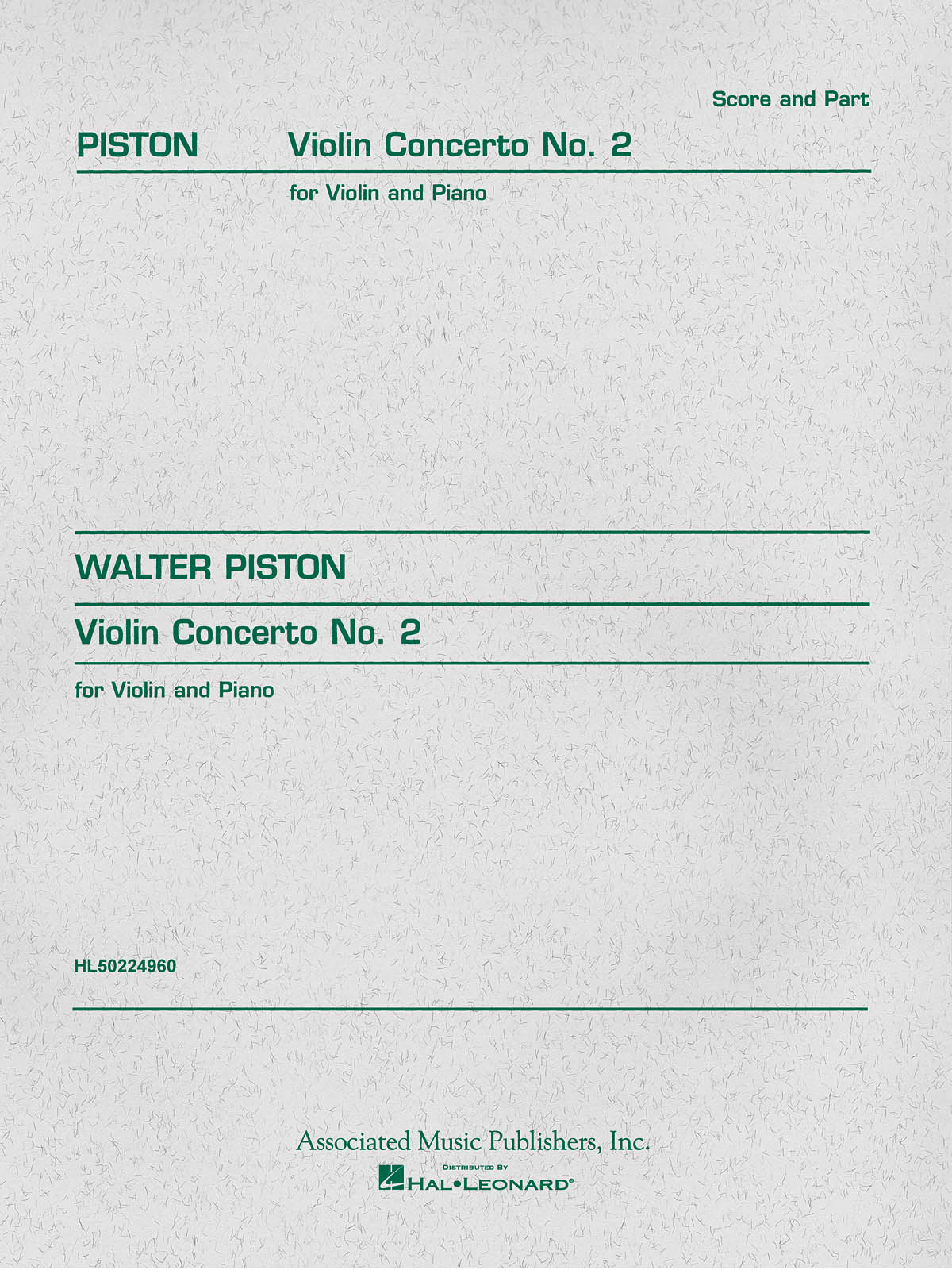 Walter Piston: Concerto No. 2