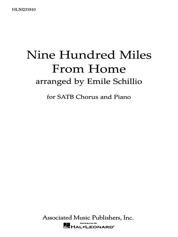 Schillio: 900 Miles From Home