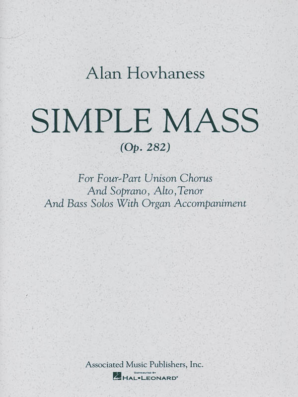 Alan Hovhaness: Simple Mass