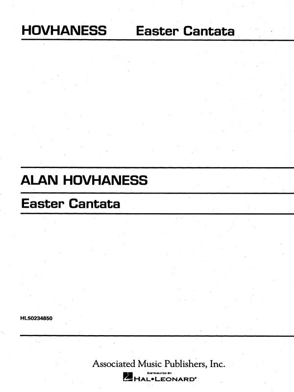 Alan Hovhaness: Easter Cantata