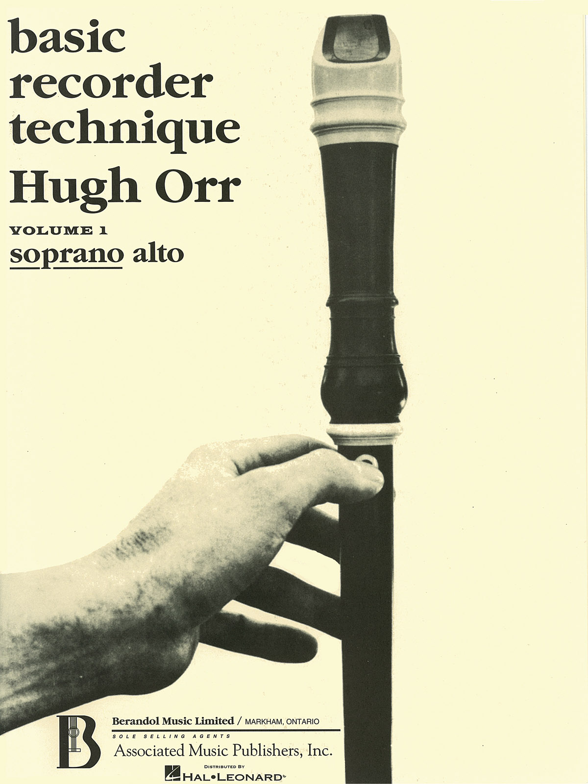 Hugh Orr: Basic Recorder Technique - Volume 1