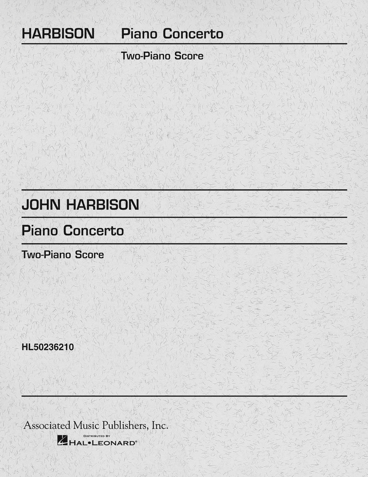 John Harbison: Piano Concerto