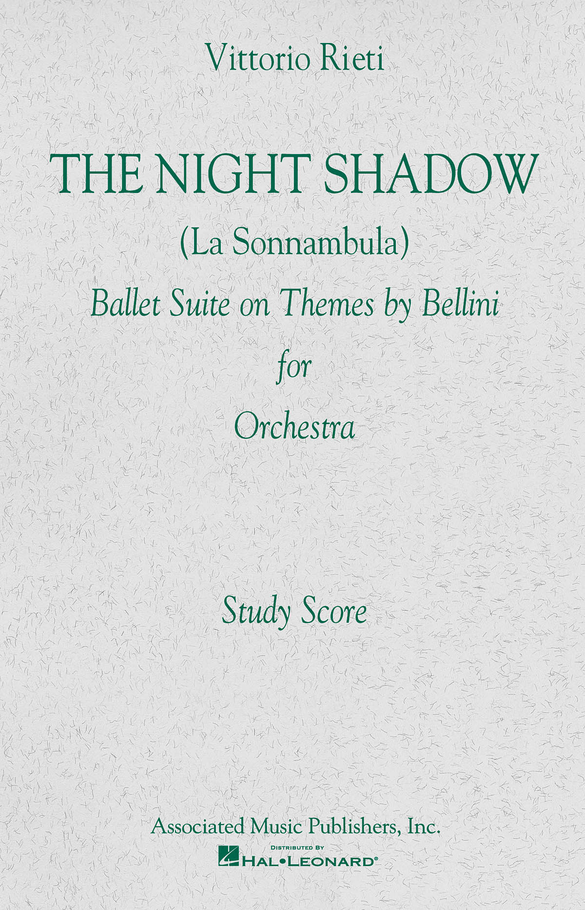 Vincenzo Bellini: The Night Shadow Ballet