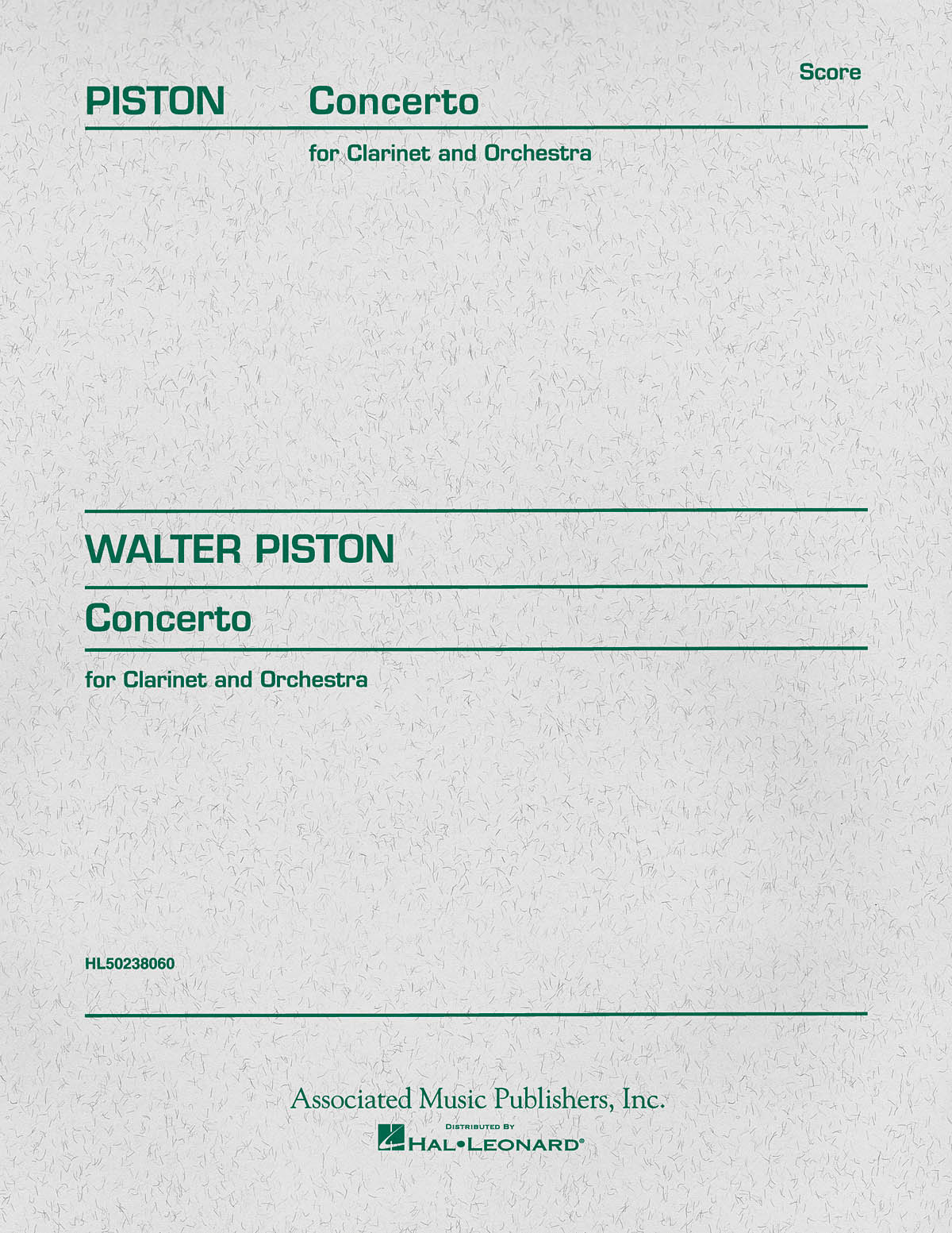 Walter Piston: Concerto