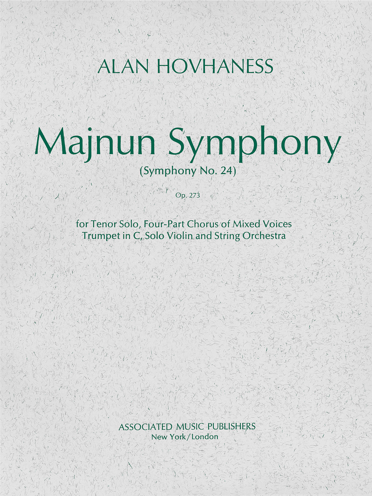 Alan Hovhaness: Majnun Symphony