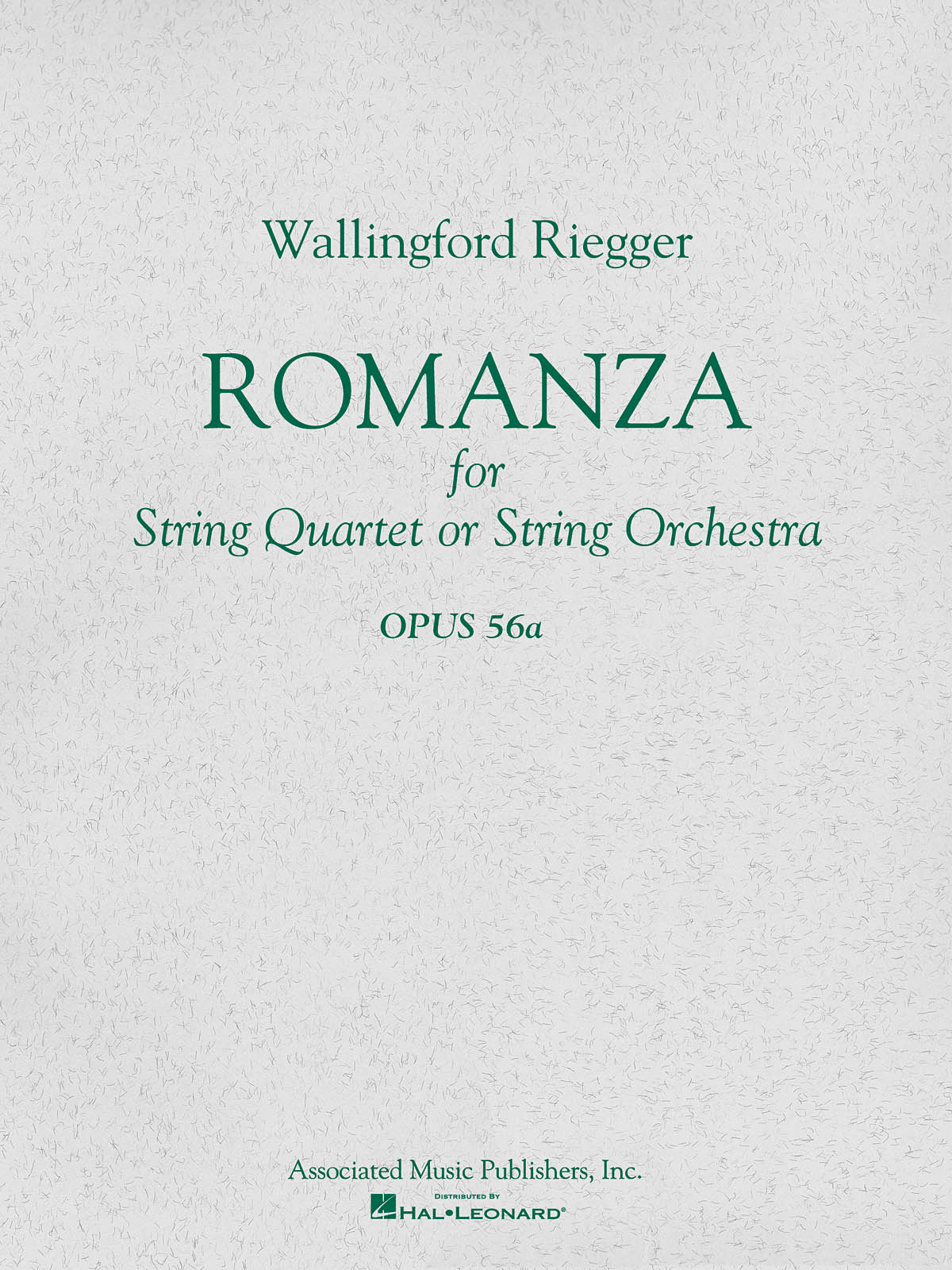 Wallingford Riegger: Romanza, Op. 56a