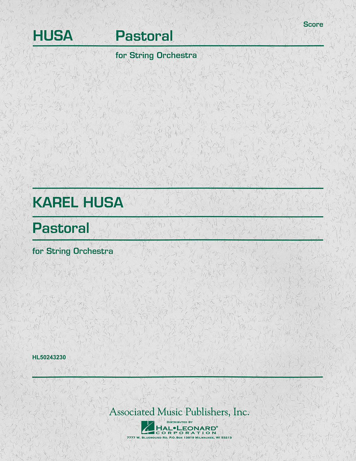 Karel Husa: Pastorale
