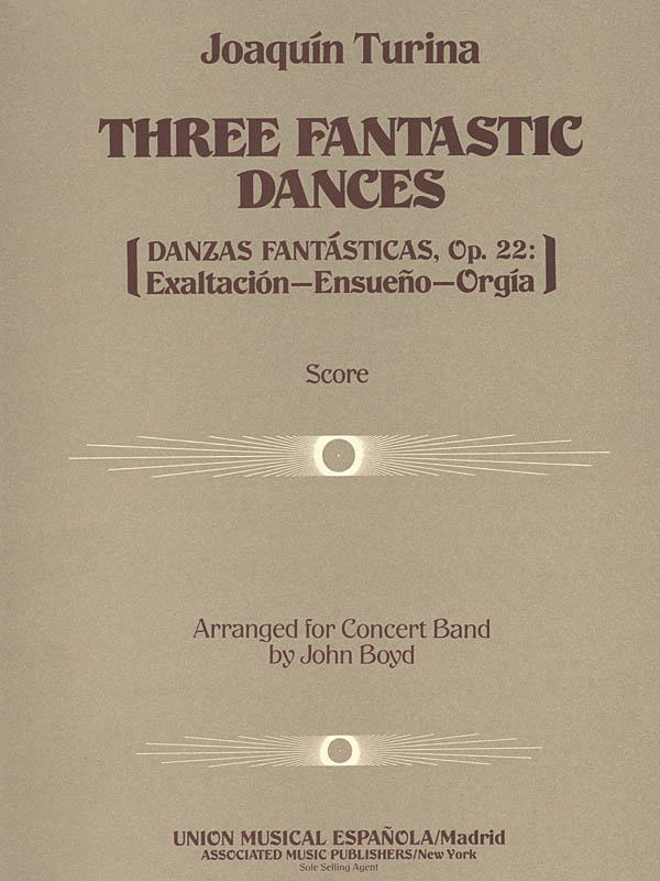 Joaquin Turina: 3 Fantastic Dances, Op. 22