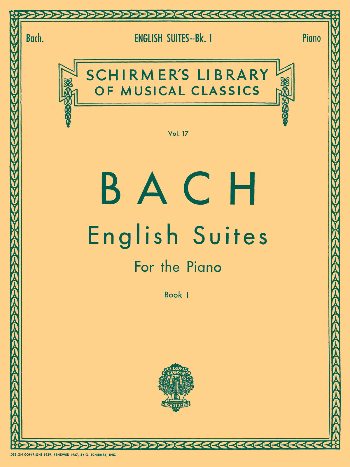Bach: English Suites 1