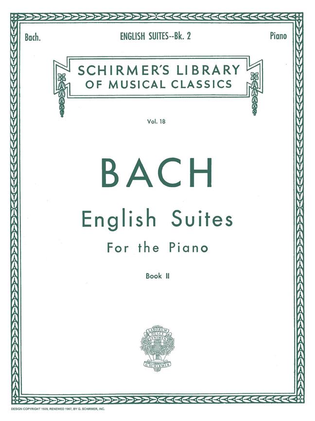 Bach: English Suites 2