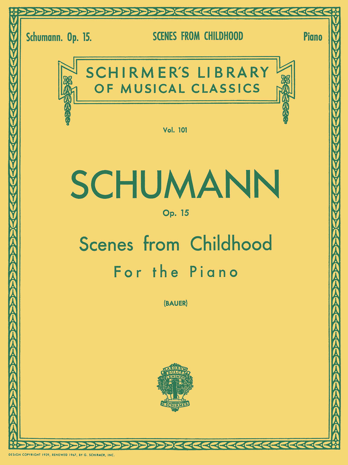 Schumann:  Kinderszenen op. 15