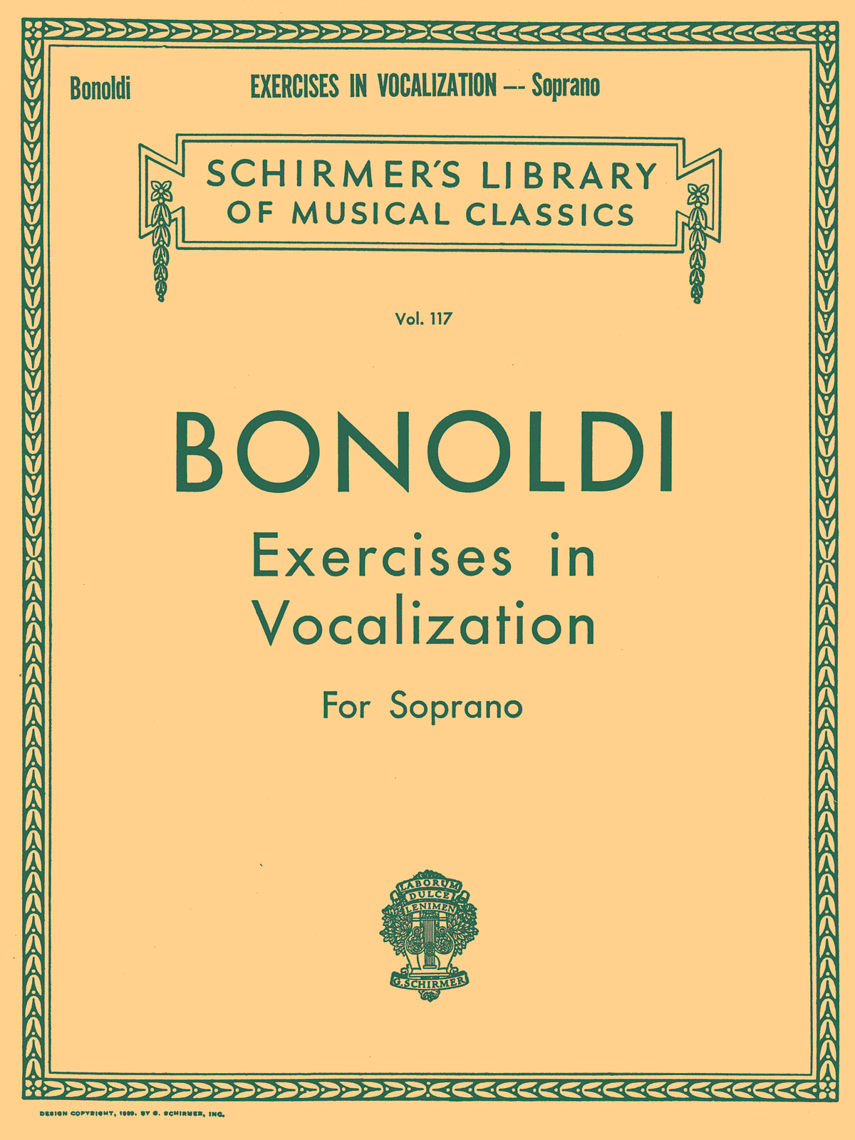 Bonoldi: Exercises in Vocalization