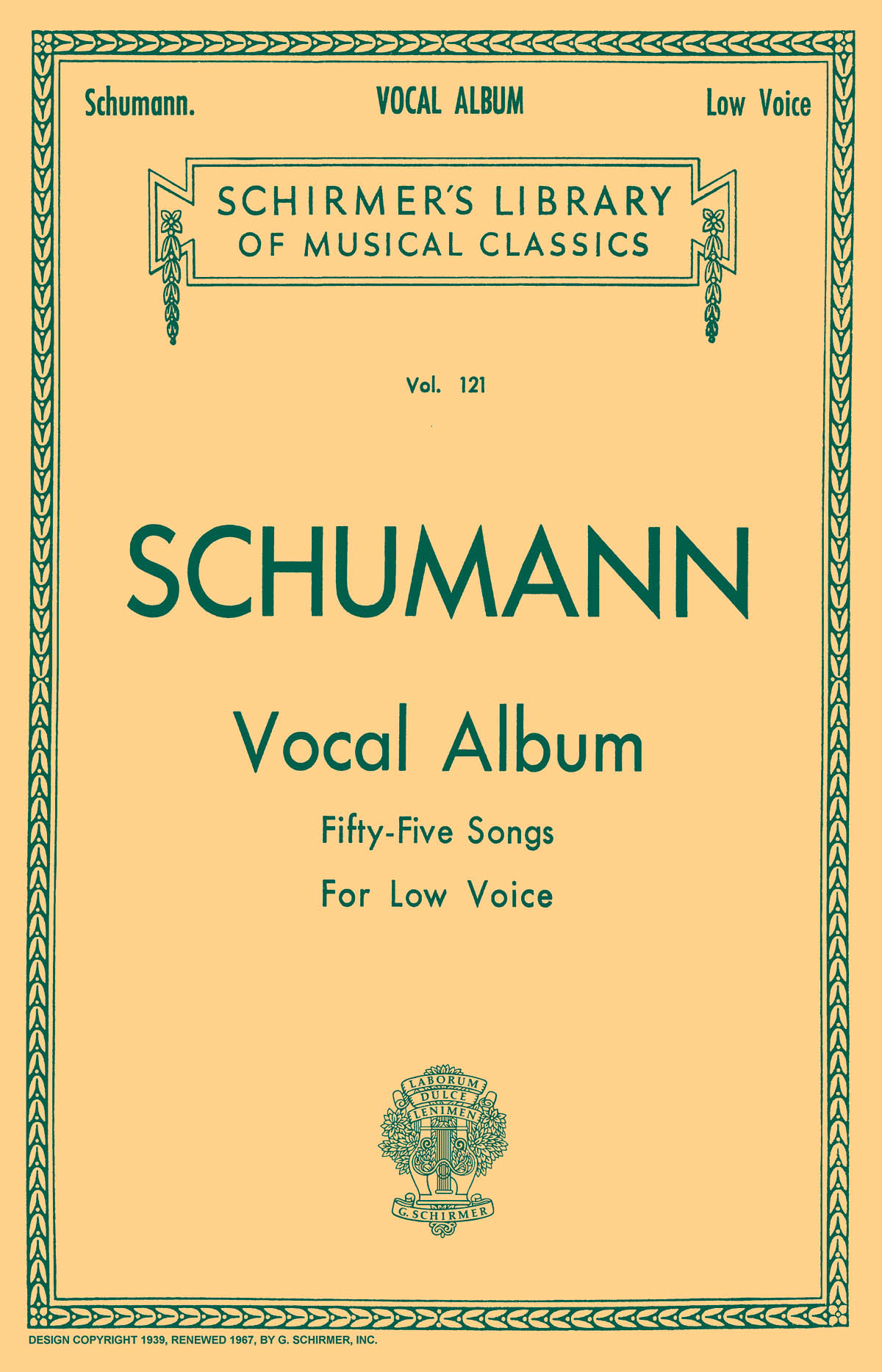 Robert Schumann: Vocal Album - 55 Songs