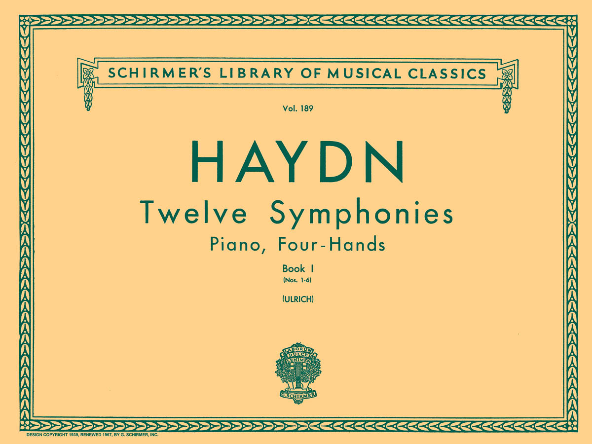 Joseph Haydn: 12 Symphonies, Book 1