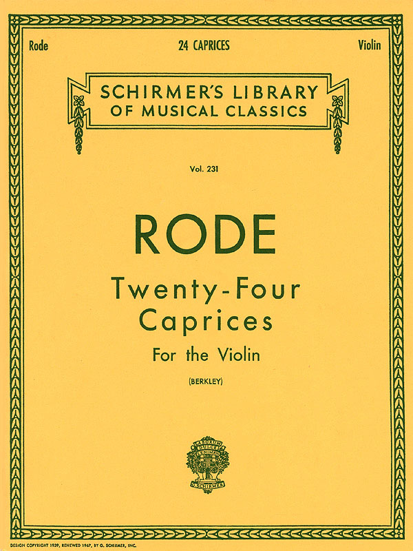 Pierre Rode: 24 Caprices