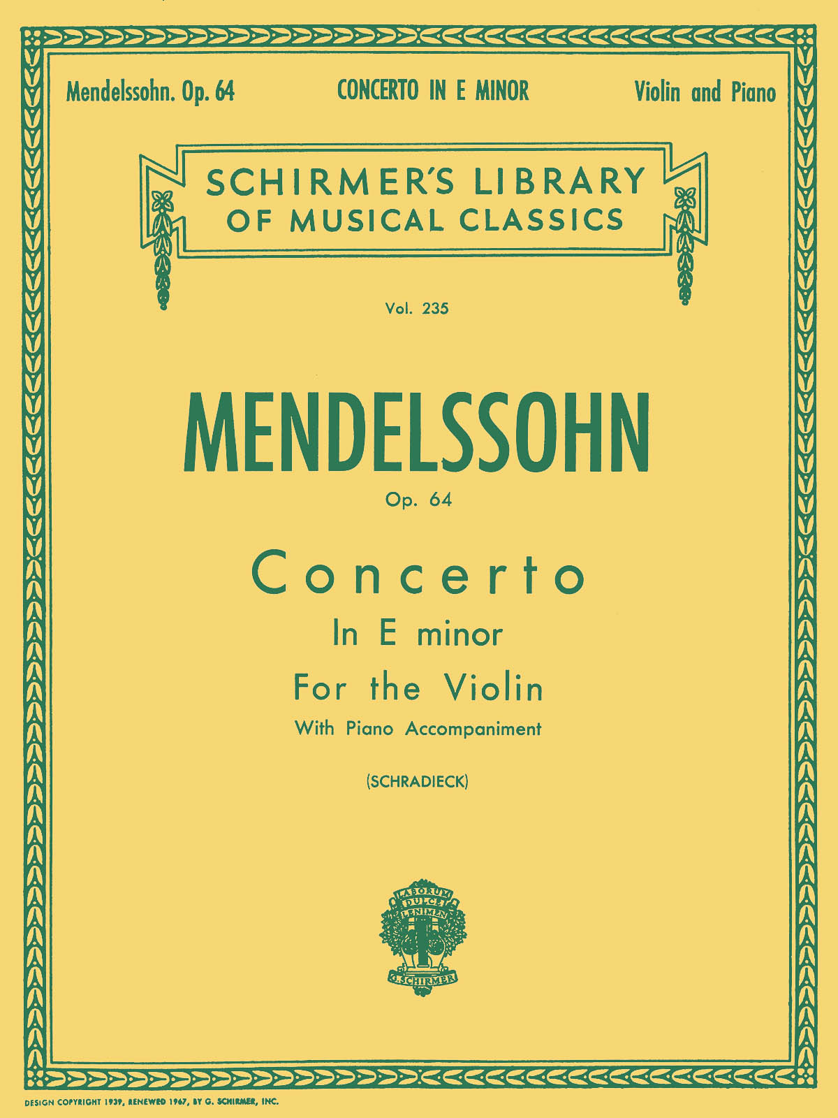 Mendelssohn: Concerto in E minor, Op. 64