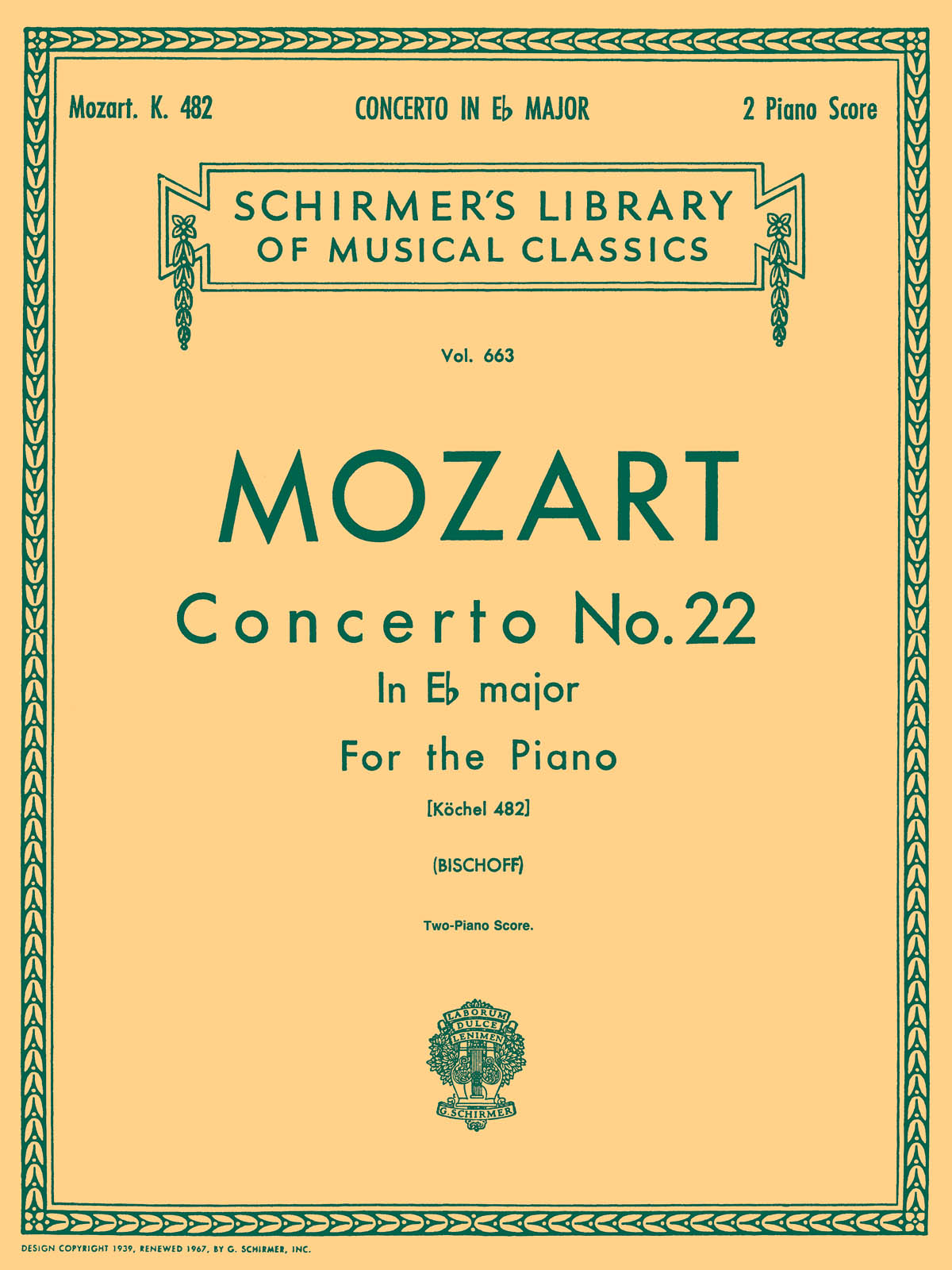 Mozart: Concerto No. 22 in Eb, K.482