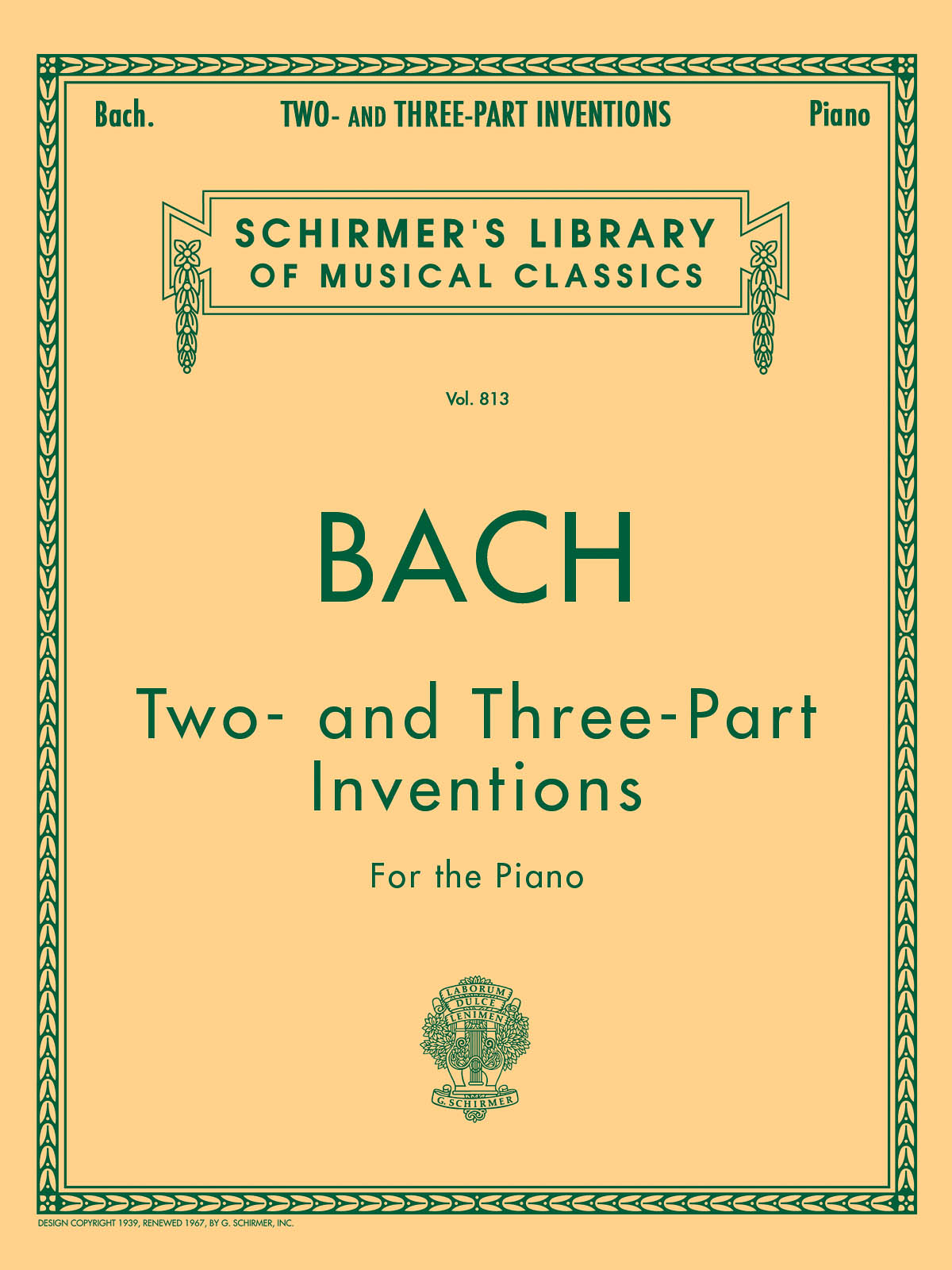 Johann Sebastian Bach: 15 Two- and Three-Part Inventions