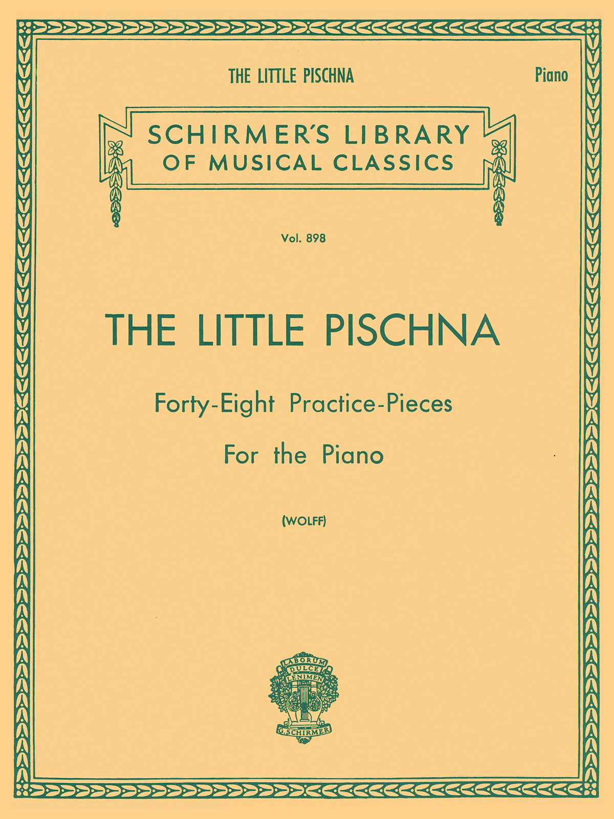 Josef Pischna: Little Pischna
