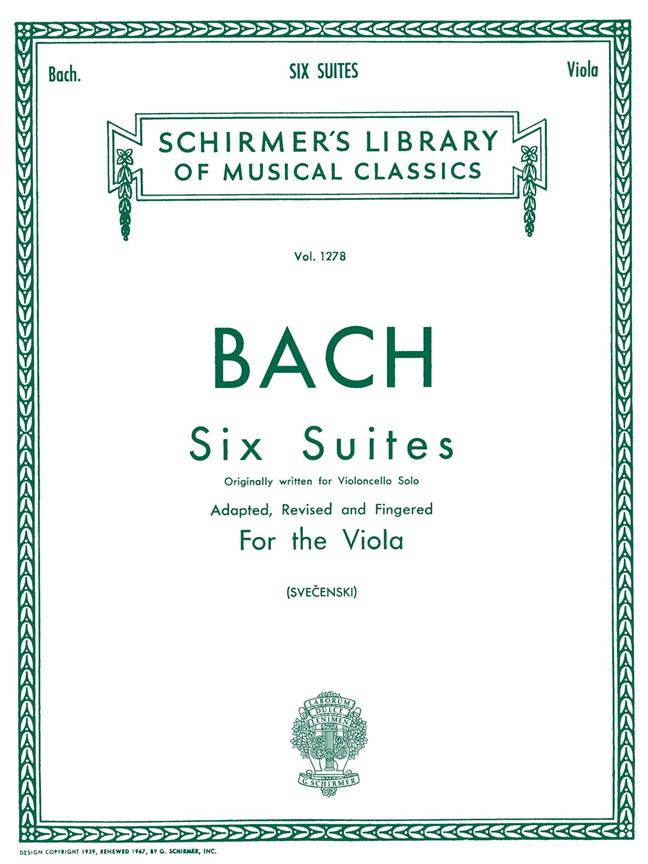 Johann Sebastian Bach: 6 Suites