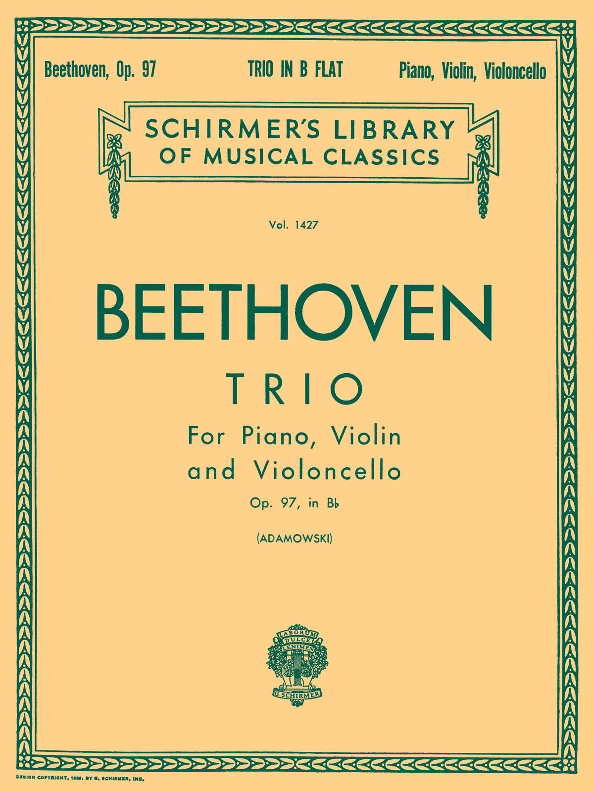 Beethoven: Trio in B Flat, Op. 97