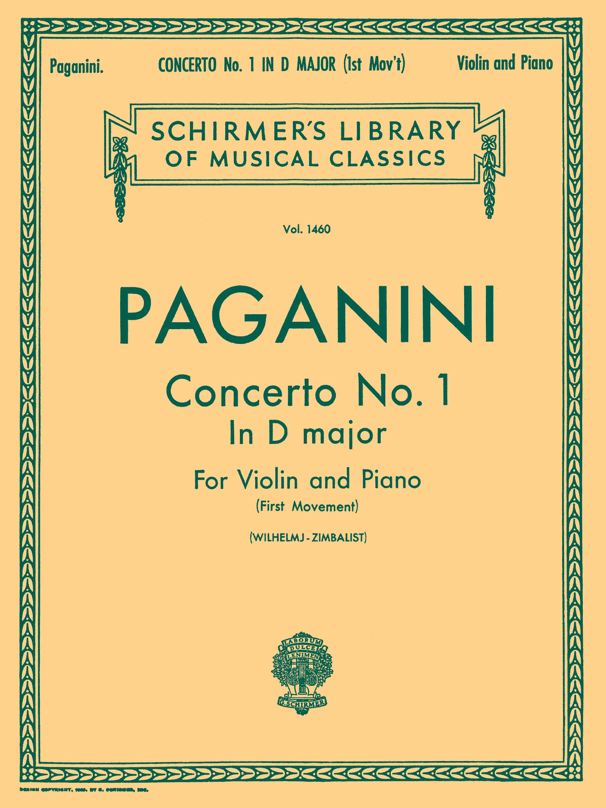 Niccolo Paganini: Concerto No. 1 in D Major (First Movement)