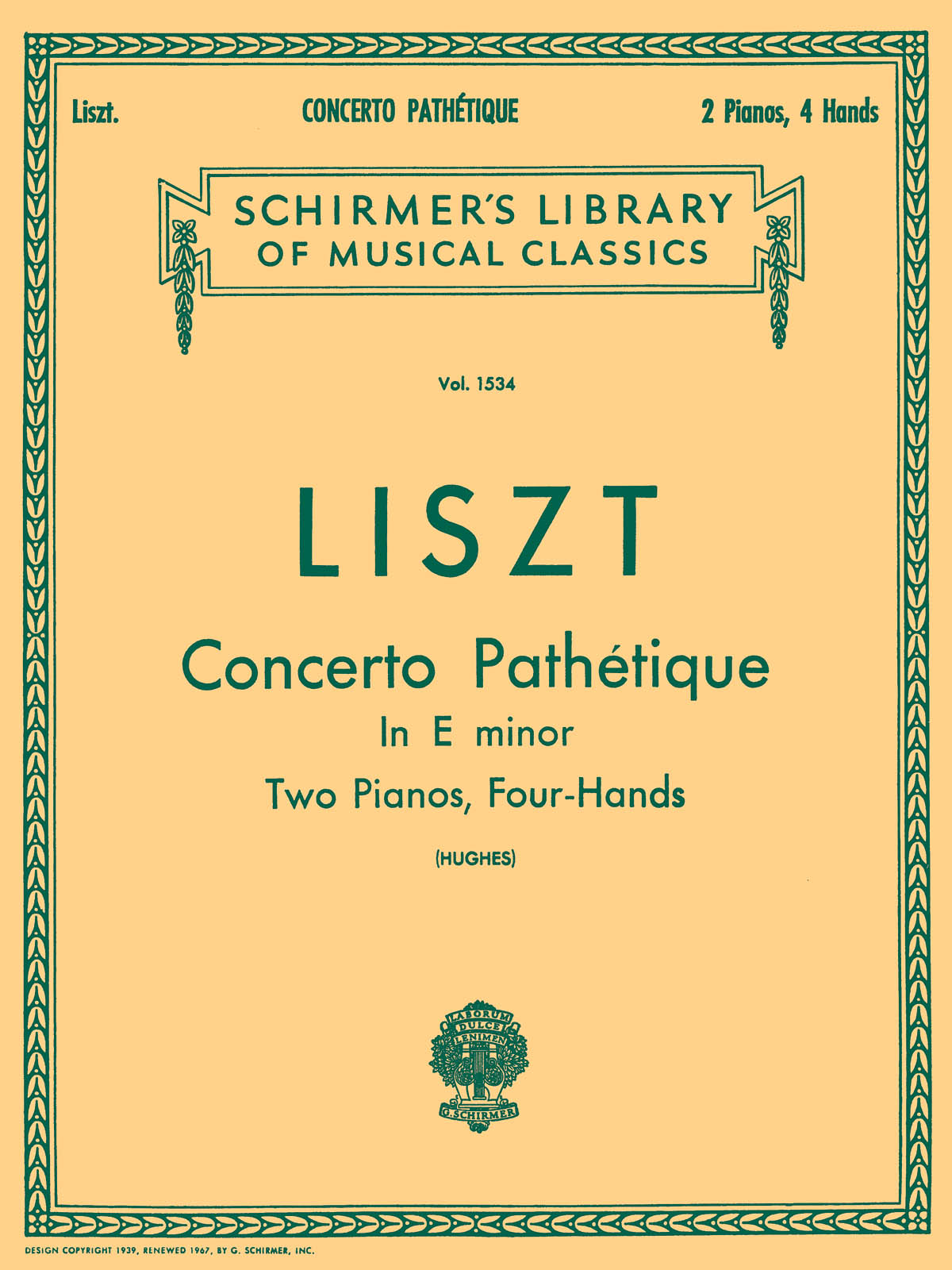 Franz Liszt: Concerto Pathétique in E Minor