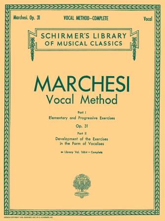 Mathilde Marchesi: Vocal Method, Op. 31