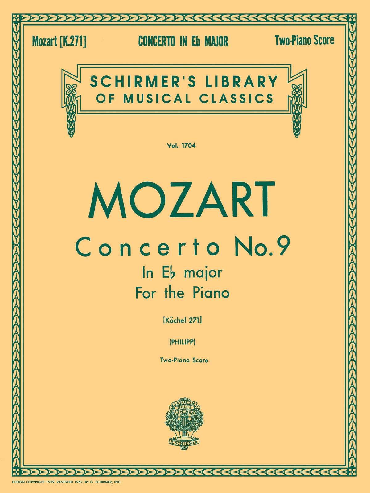 Mozart: Concerto No. 9 in Eb, K.271