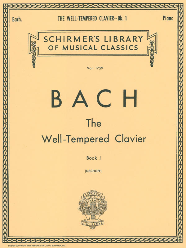 Bach: Well Tempered Clavier - Book 1