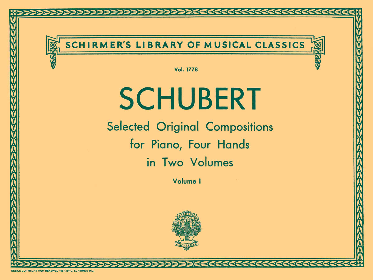 Franz Schubert: Original Compositions for Piano - Volume 1